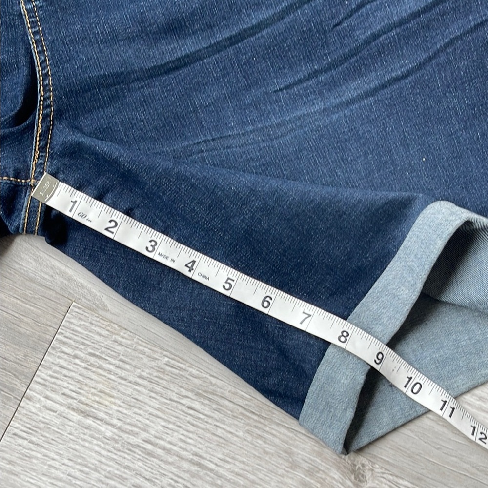 Levi Strauss Dark Blue Bermuda Shorts - Picture 9 of 13